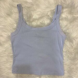 3/$15 Forever 21 Light Blue Cropped Tank Top